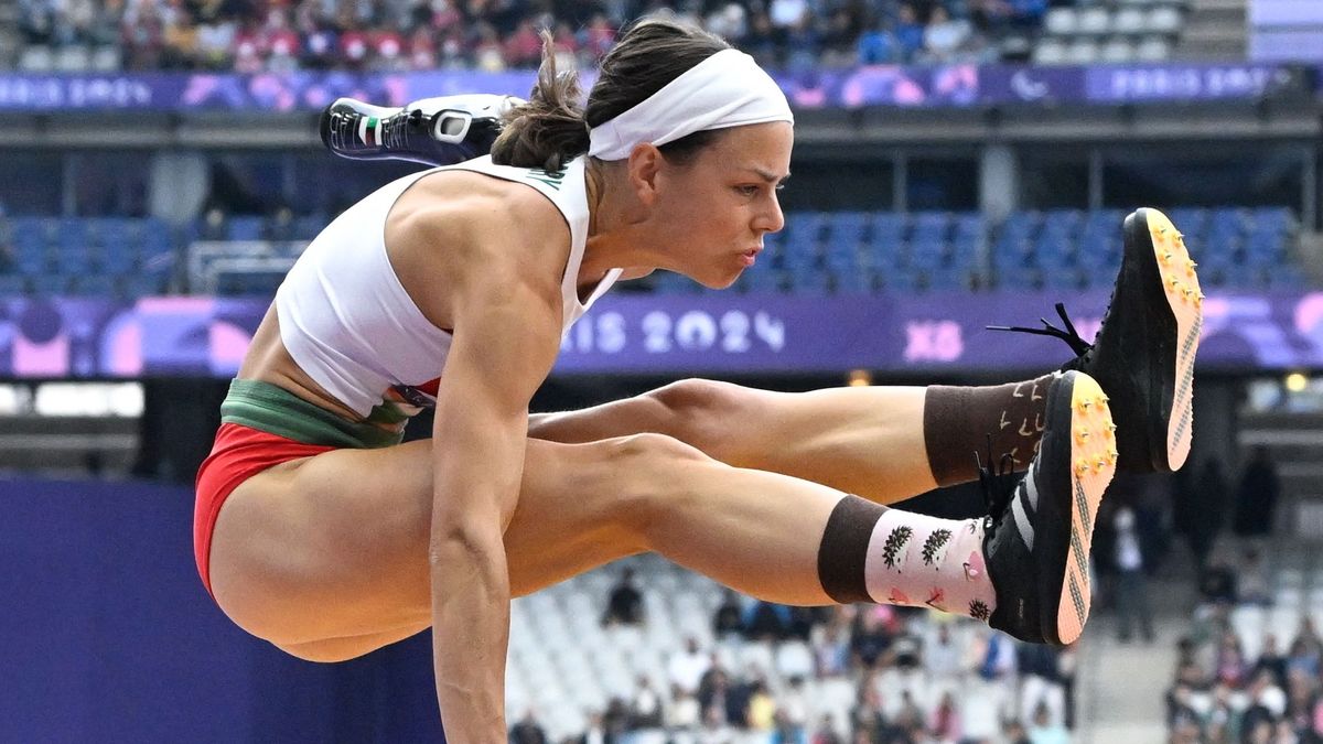 Luterán Petra ezüstérmes távolugrásban a paralimpián