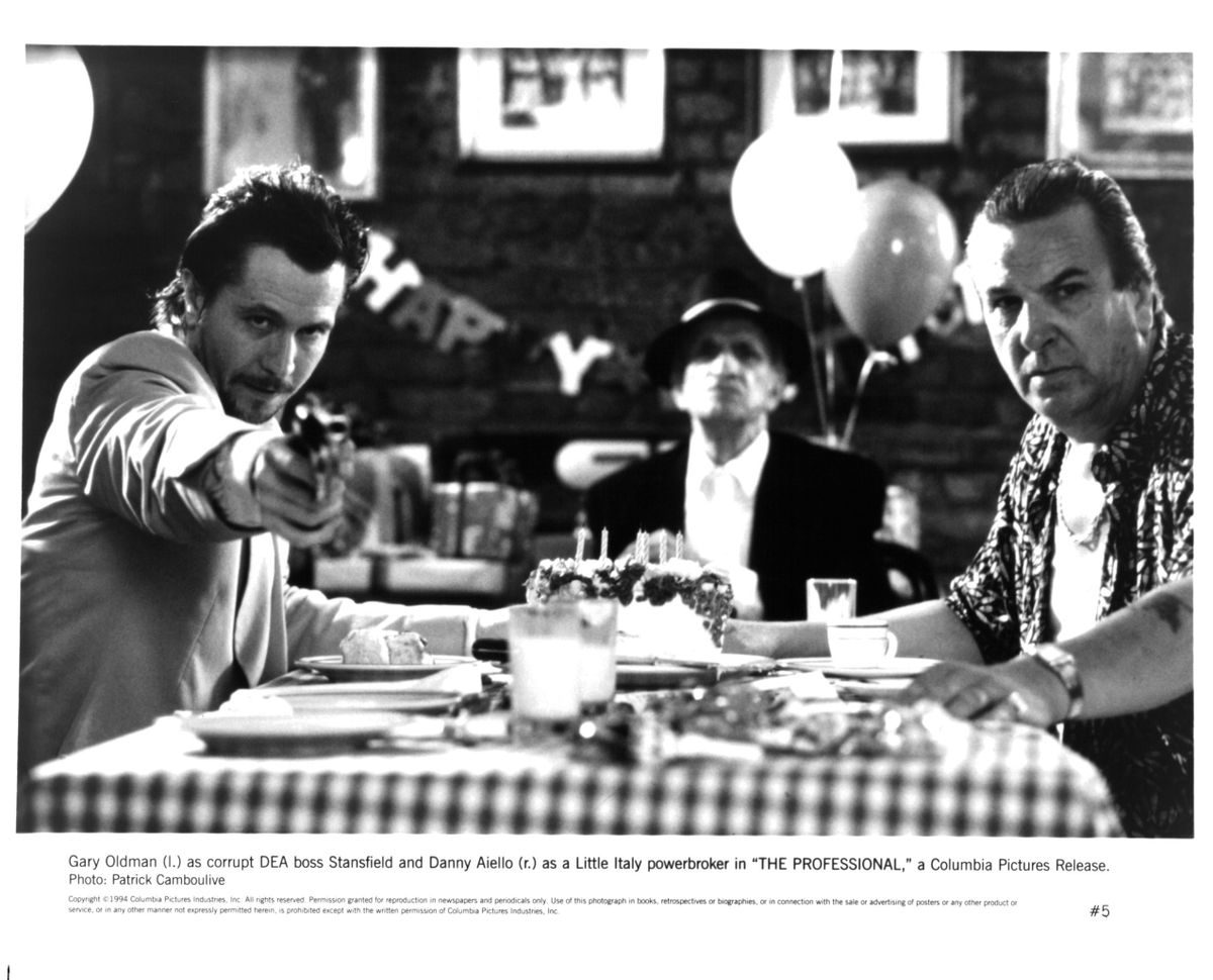 Gary Oldman And Danny Aiello In 'Léon: The Professional'