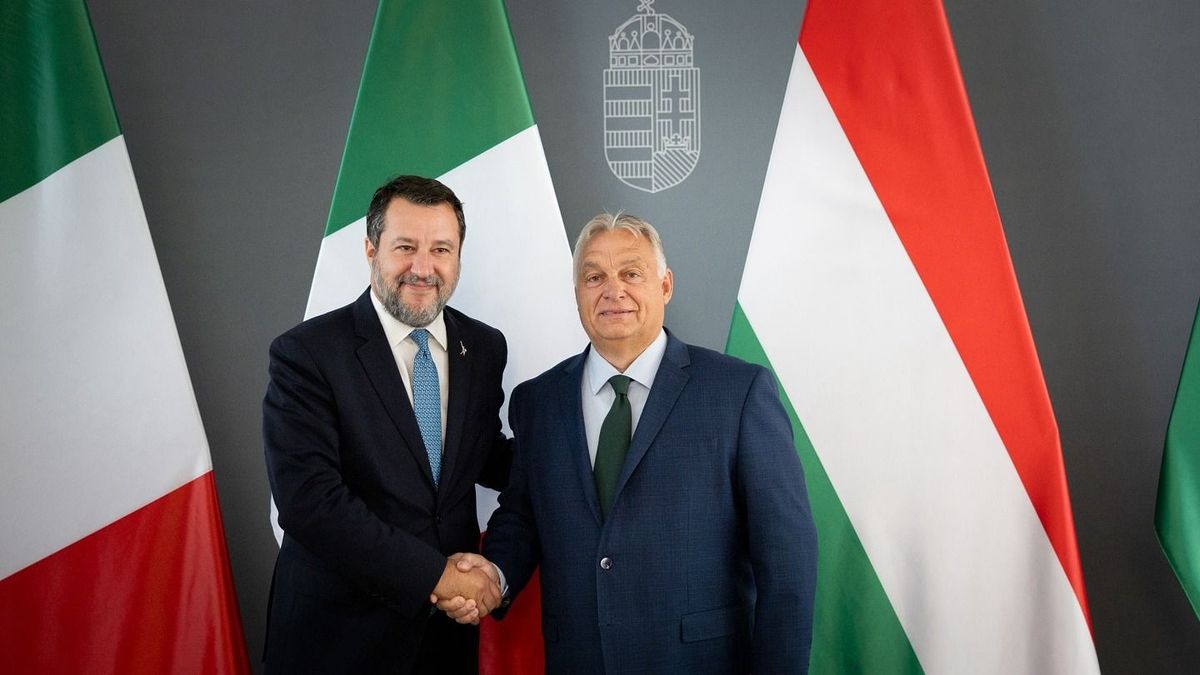Orbán Viktor és Matteo Salvini: mielőbb meg kell állítani az orosz–ukrán háború okozta öldöklést