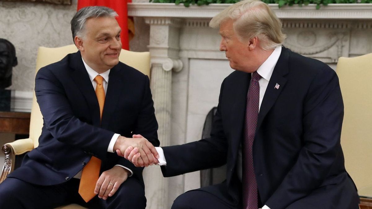 Trump szövetségesei: Orbán Viktor és Donald Trump találkozója Washingtonban.