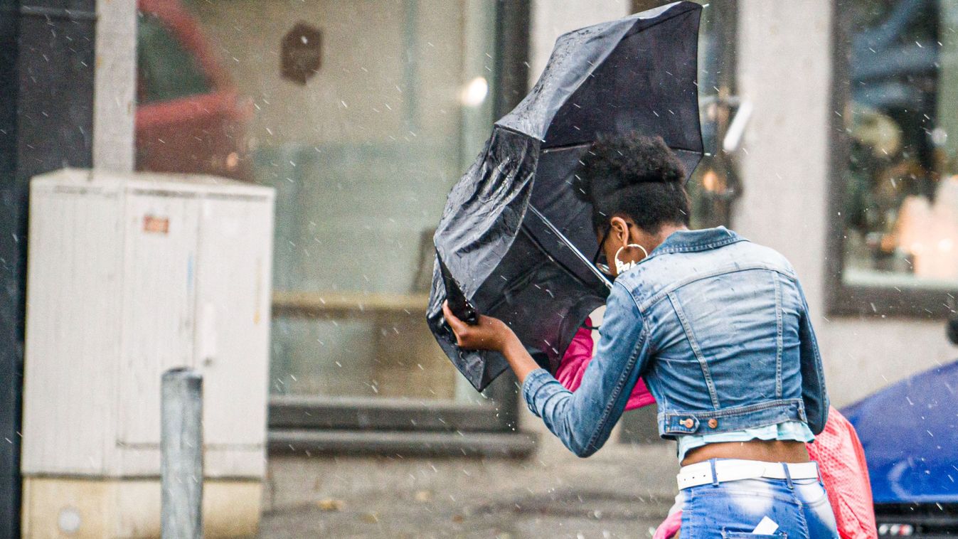 Rainy weather in Wiesbaden