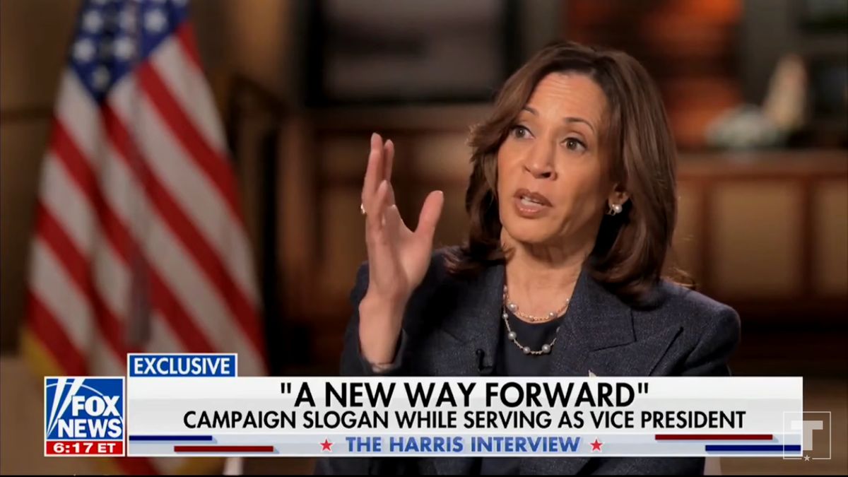 Vállalt végre egy komoly interjút Kamala Harris – villámgyorsan lejáratta magát (Videó)