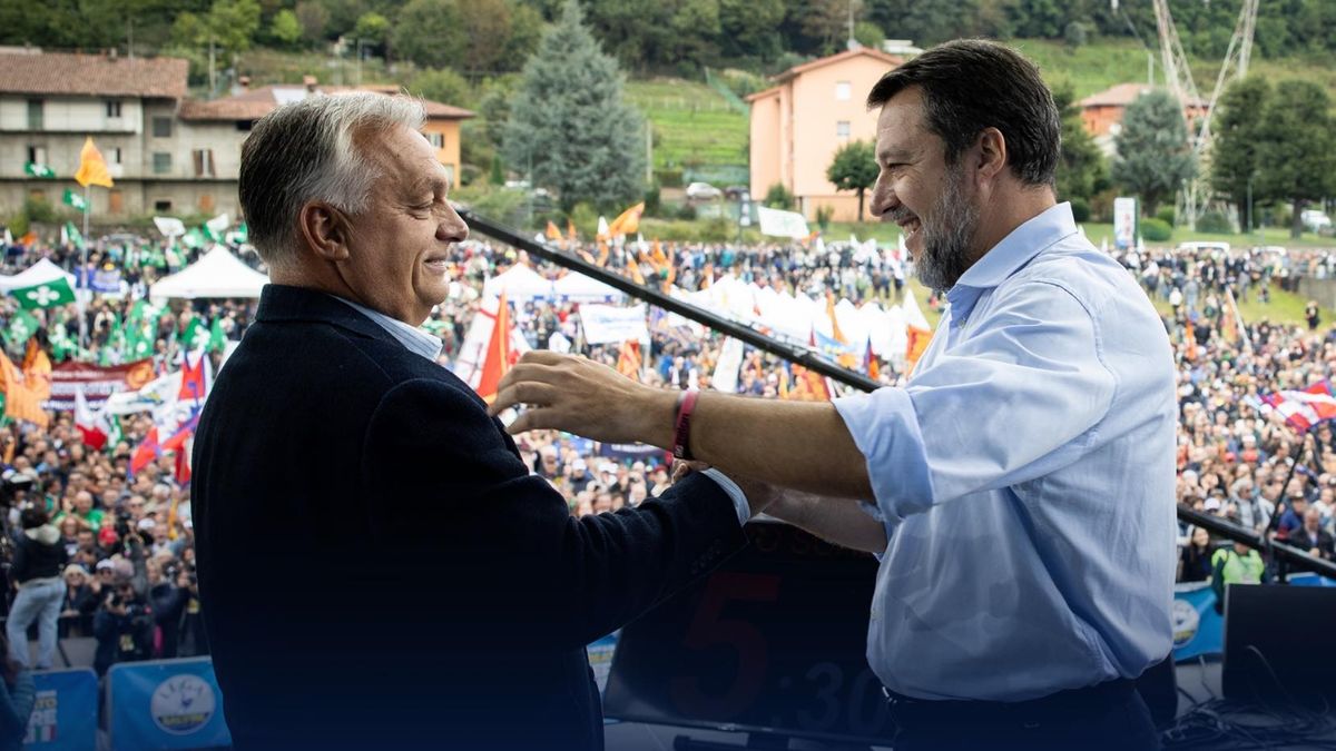 Orbán Olaszországban: Sohasem adjuk meg magunkat, visszafoglaljuk Brüsszelt!