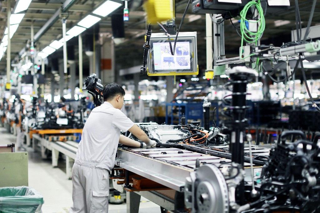 Visit FAW-Volkswagen factory in Foshan