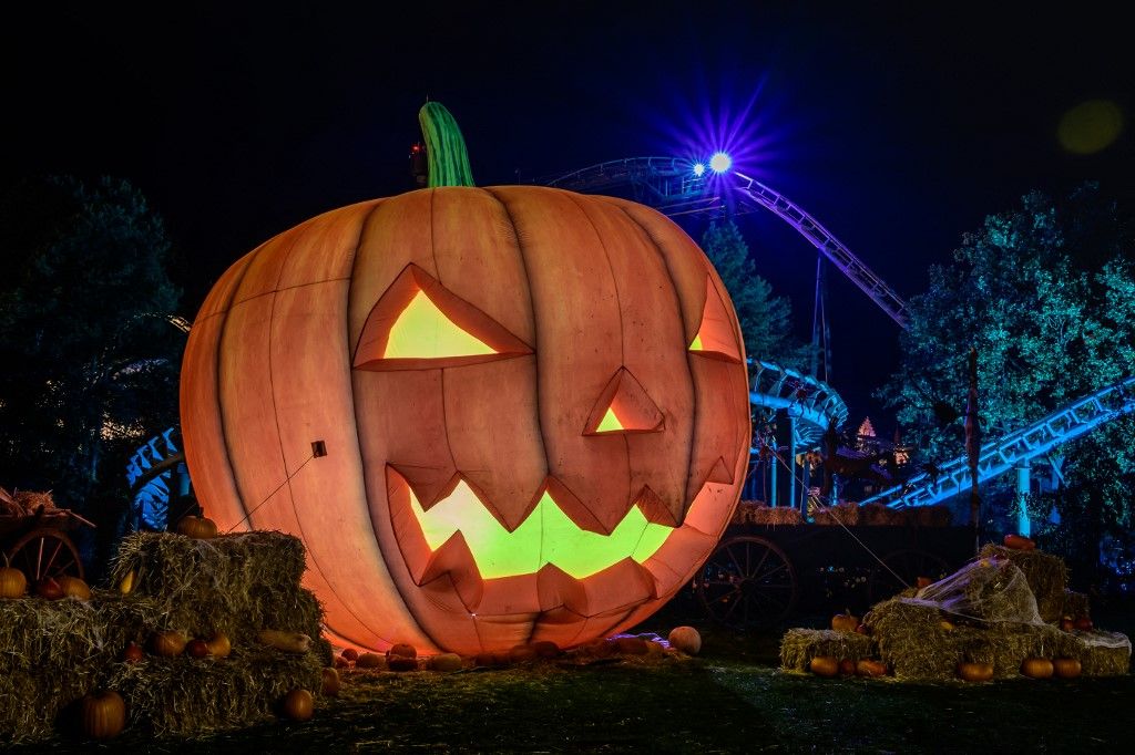 Heide Park in the evening