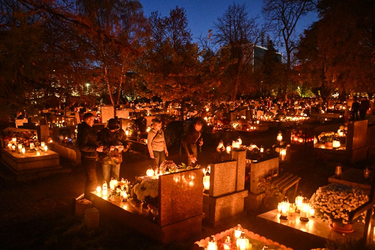 All Saints' Day in Poland