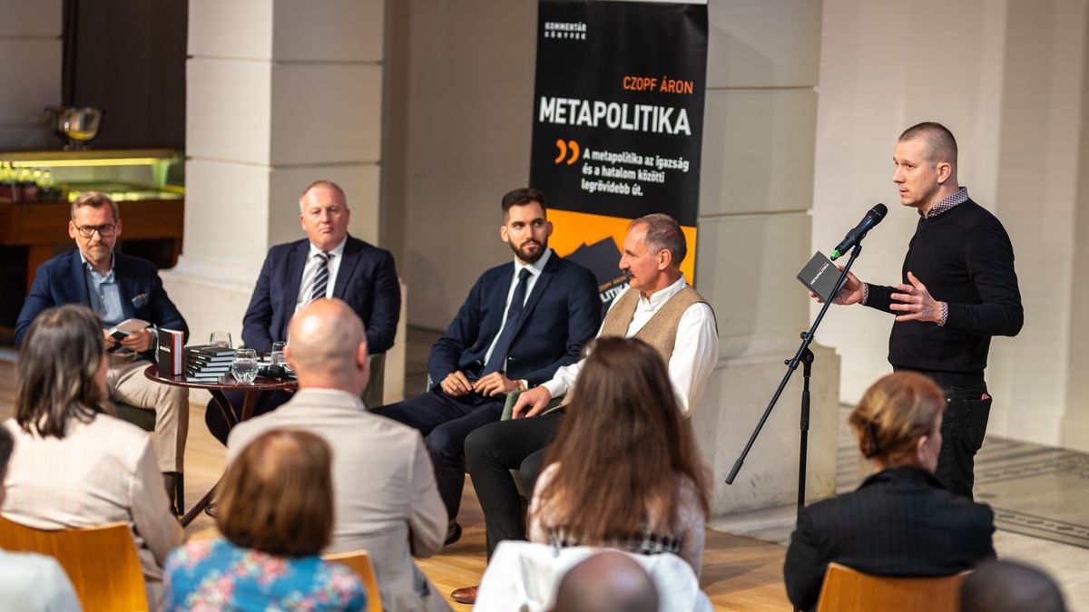Fogalomkórház a politikának – bemutatták Czopf Áron új könyvét