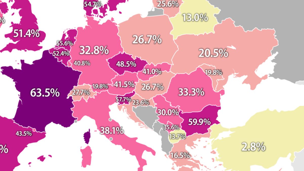 Döbbenetes grafikon: szinte az egész EU Magyarország mögött lohol