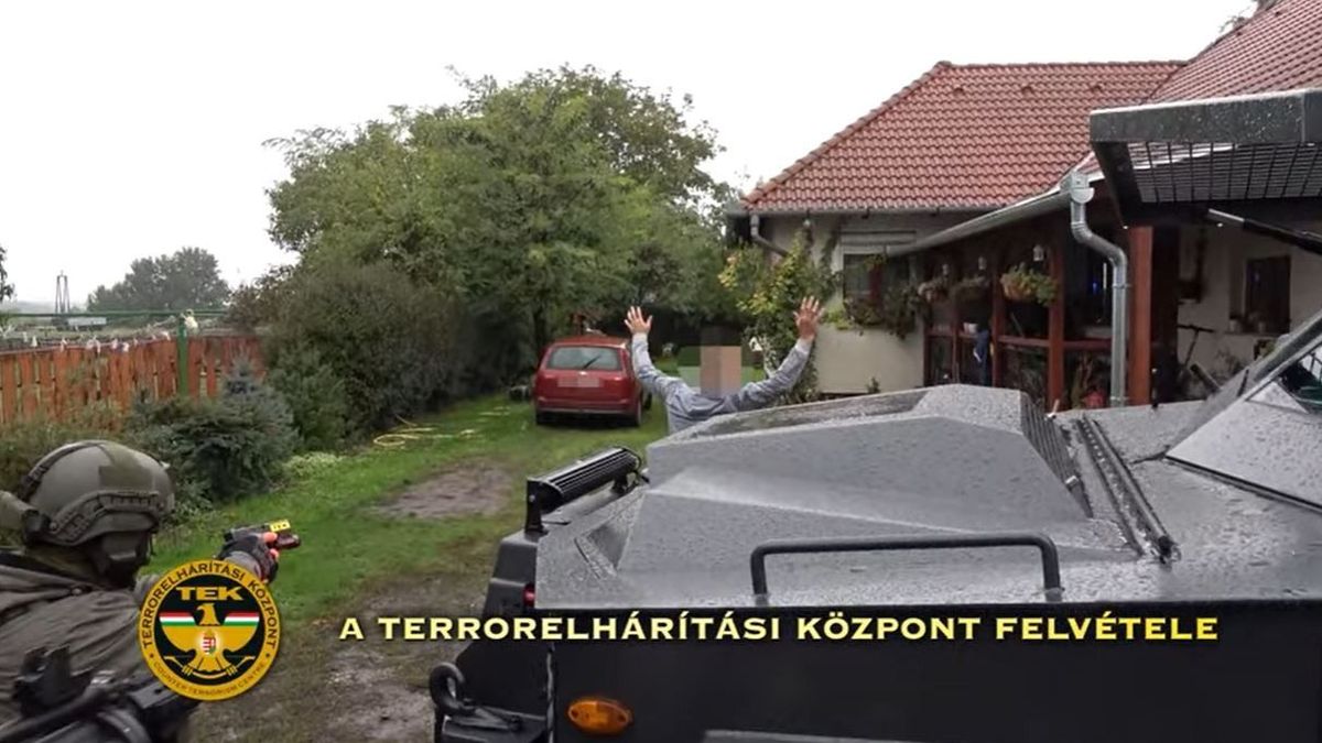 Így fogta el a TEK a magyar tanyavilágban bujkáló külföldi bűnözőt (VIDEÓ)