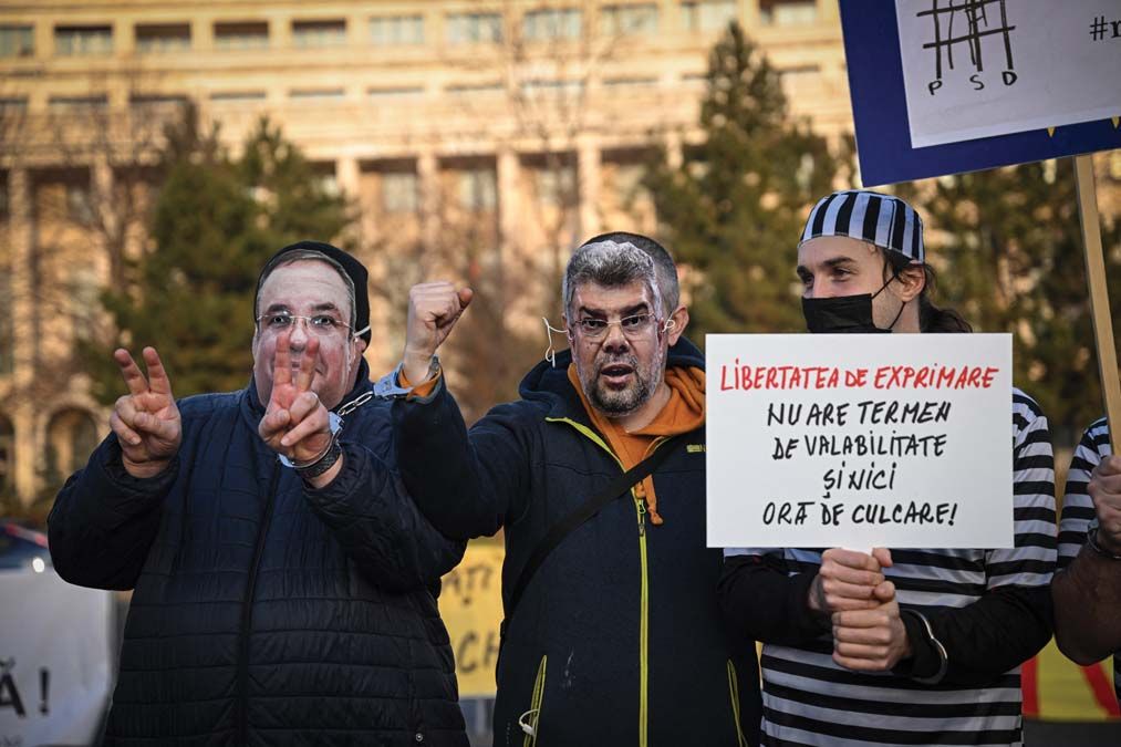 ROMANIA-PROTEST