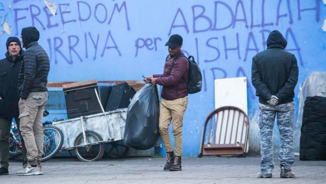 Migrant Evicted Of The Former Olympic Village In Turin