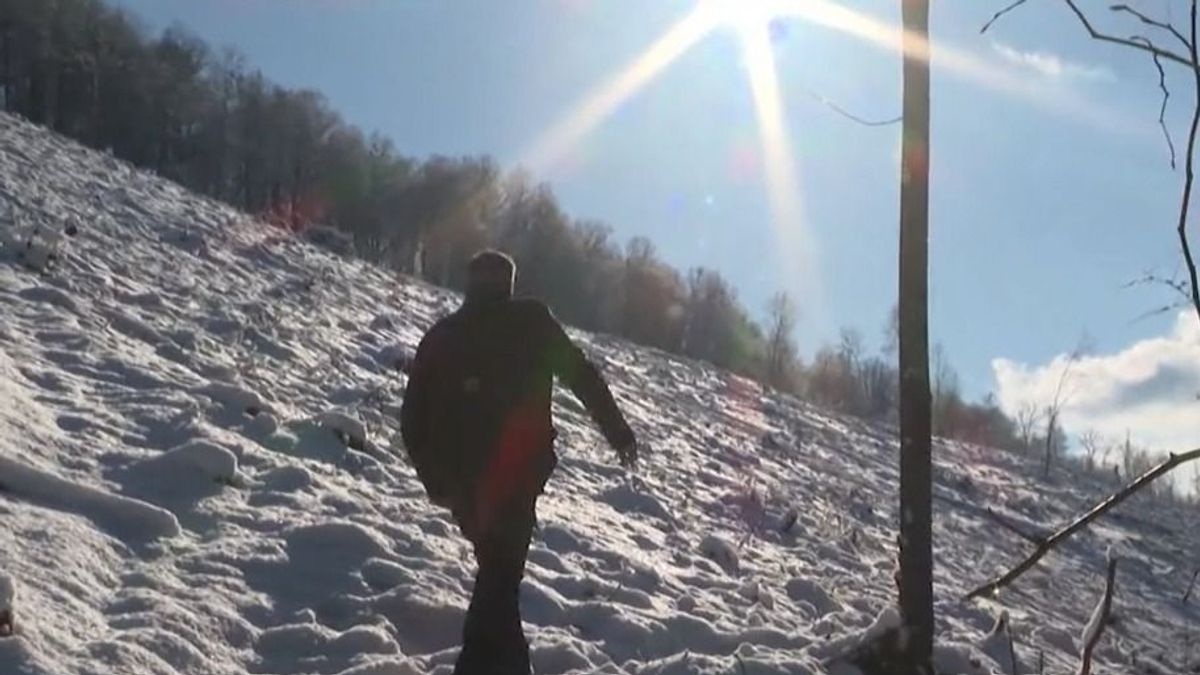 Eltévedt és csaknem halálra fagyott a Bükkben egy argentin túrázó (VIDEÓ)