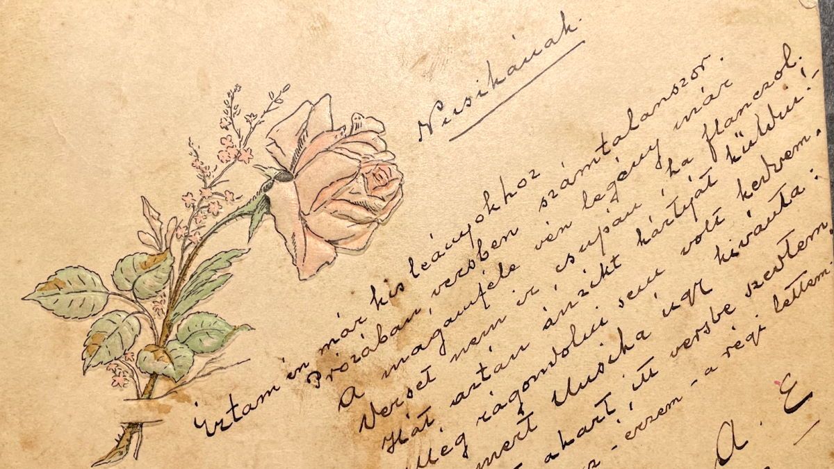 Egy nagyváradi kislánynak kedveskedő Ady-vers került elő 124 év elteltével