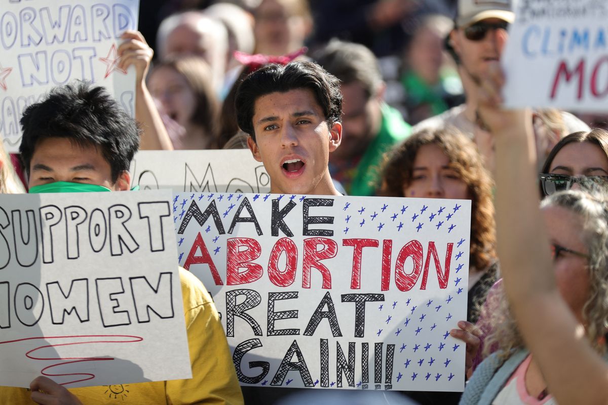 Women's Rights Protest In Washington After Election