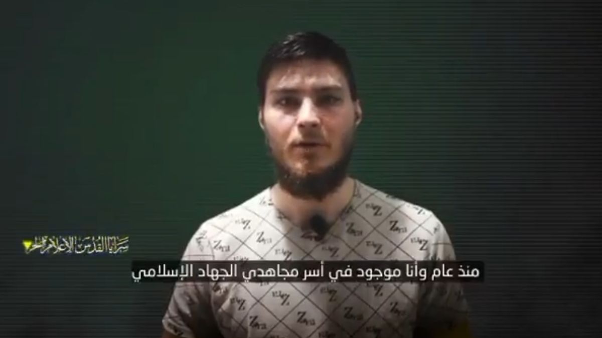 Drámai felvételek: megmutatta az egyik izraeli túszt az Iszlám Dzsihád