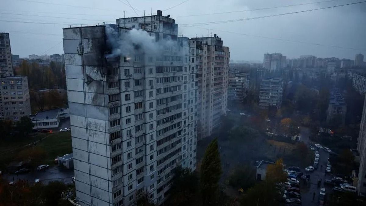 Oroszország órákon át tartó dróntámadással vette célba Kijevet