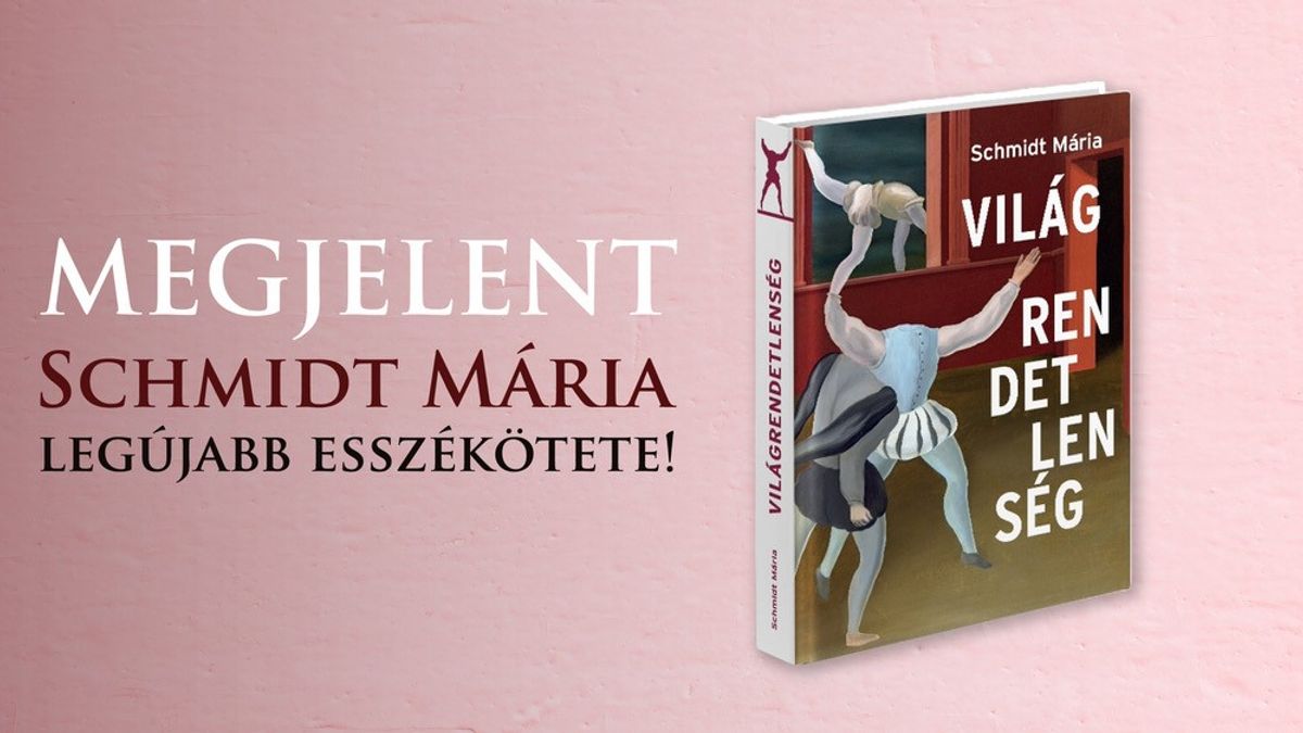 Rend a Káoszban – megjelent Schmidt Mária legújabb esszékötete