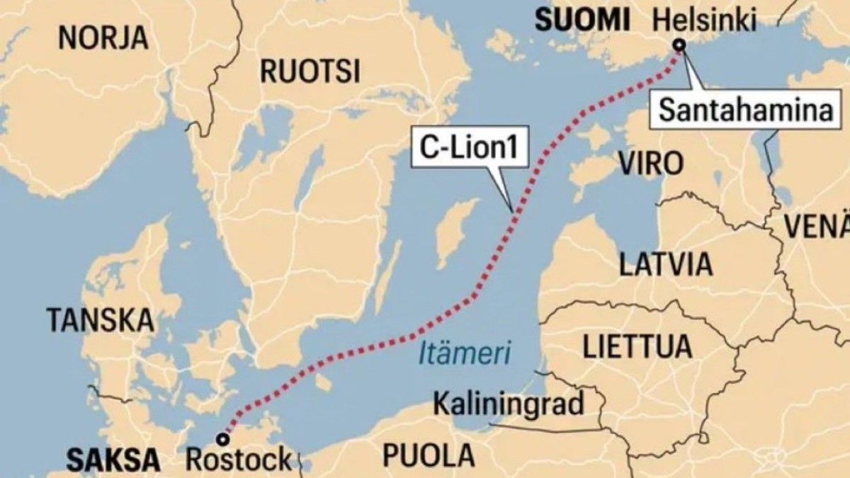 „Nem kizárt a szabotázs” – megsérült a Balti-tenger fenekén futó kommunikációs kábel