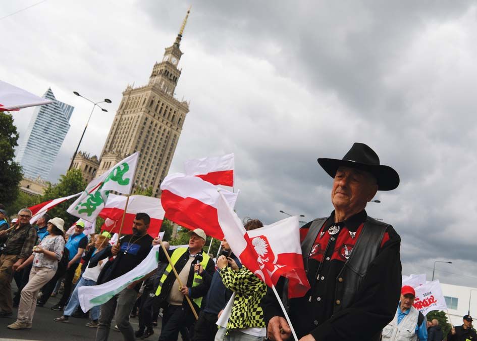 Farmers&#039; Protest In Warsaw