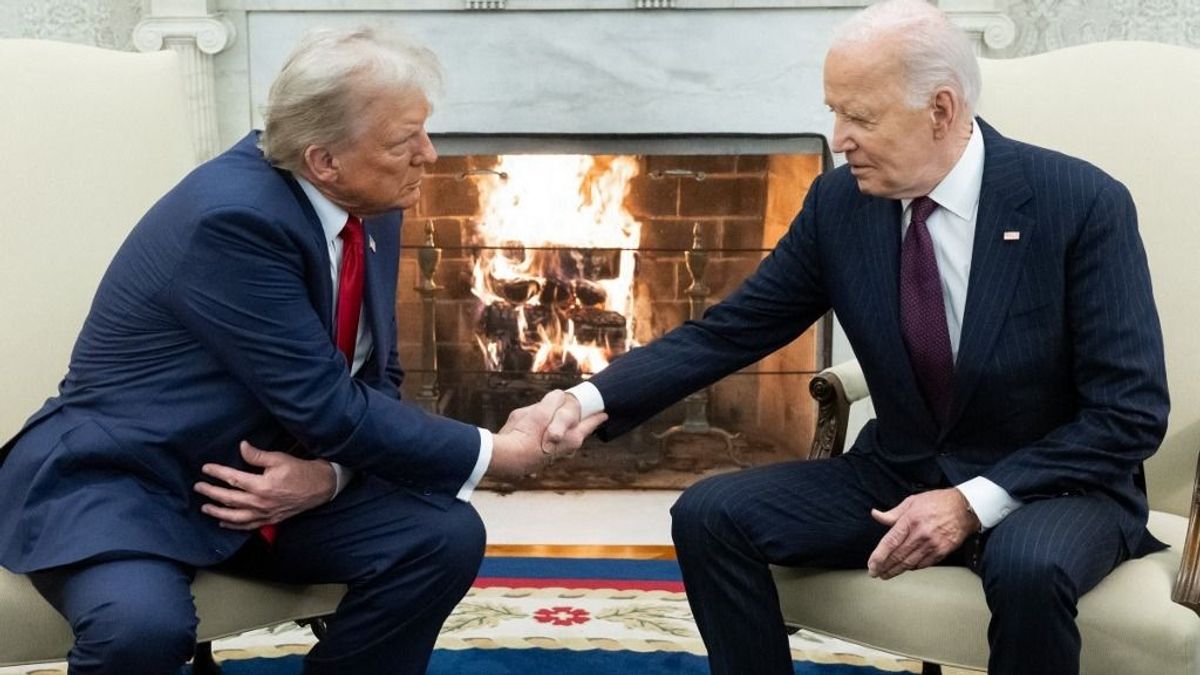Trump már Washingtonban van, hogy átvegye a hatalmat Bidentől