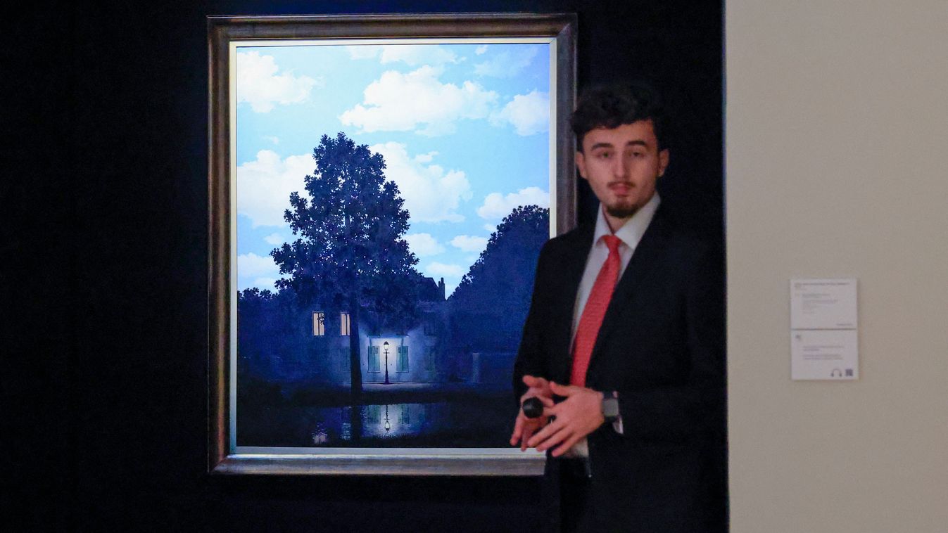 árverés, aukció, René Magritte, festmény, szürrealizmus