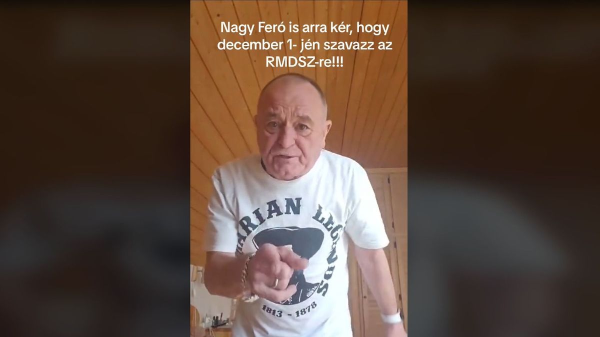 Nagy Feró Rózsa Sándort idézve biztatja szavazásra az erdélyi magyarokat (VIDEÓ)