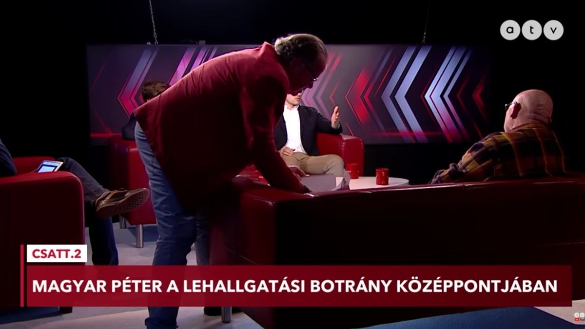 Megint kiviharzott egy megmondóember az ATV stúdiójából (videó)