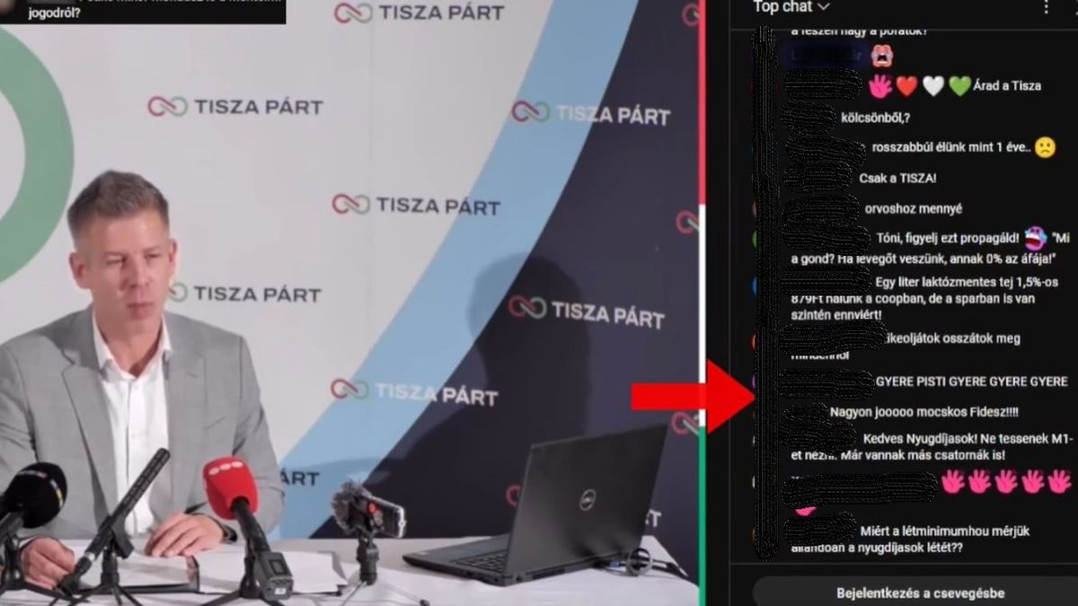 Így törlik Magyar Péter élője alatt a kritikus kommenteket (VIDEÓ)