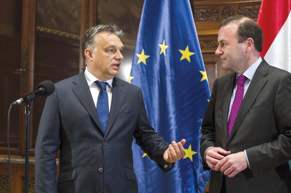 Viktor Orban - Manfred Weber meeting in Budapest