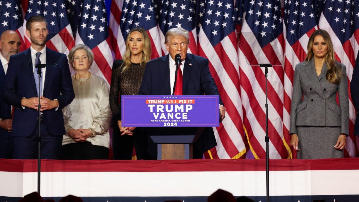 Pirosba borult Amerika – térképen mutatjuk Trump elsöprő győzelmét