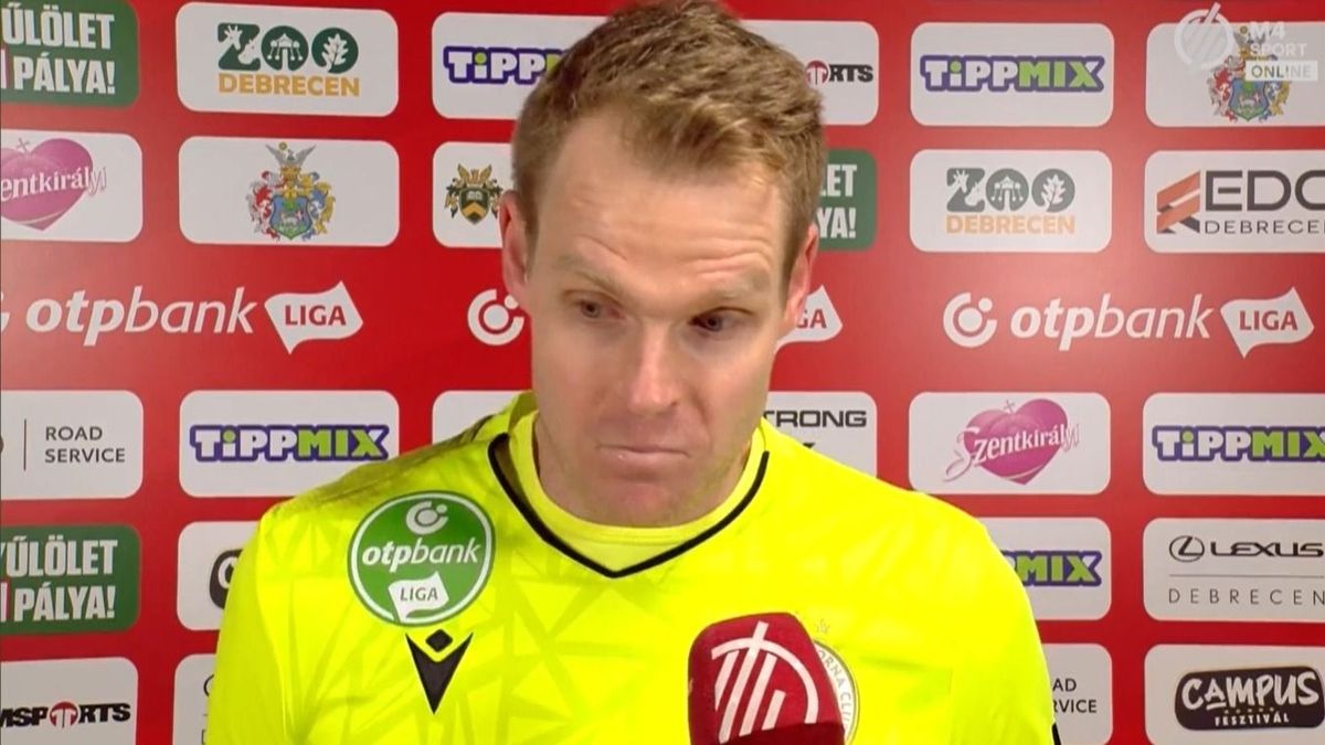 Kifakadt az öt gólt kapó Fradi-kapus, aki szerint a középkezdést sem tudják elvégezni