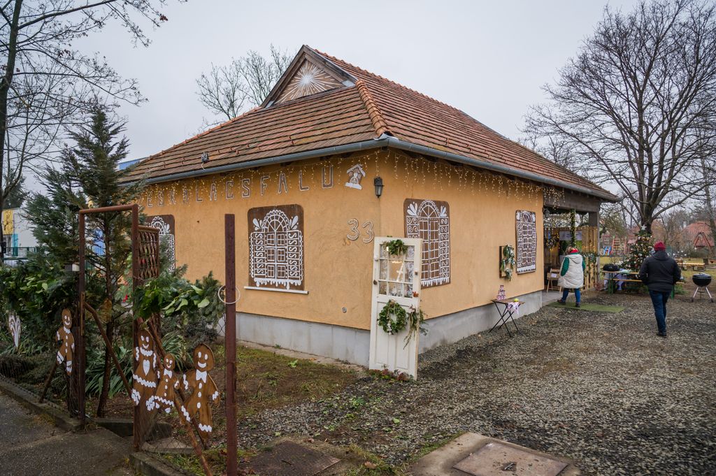 Mézeskalácsfalu-02
20241207 Sződliget
Mézeskalácsfalu épült Sződligeten, eddig soha nem látott tematikával, hiszen a már ismerős és kedvelt mézeskalácsházak mellett Sződliget történelme adja a témáját a különleges kiállításnak. 
fotó: Németh András Péter NAP 
Szabad Föld