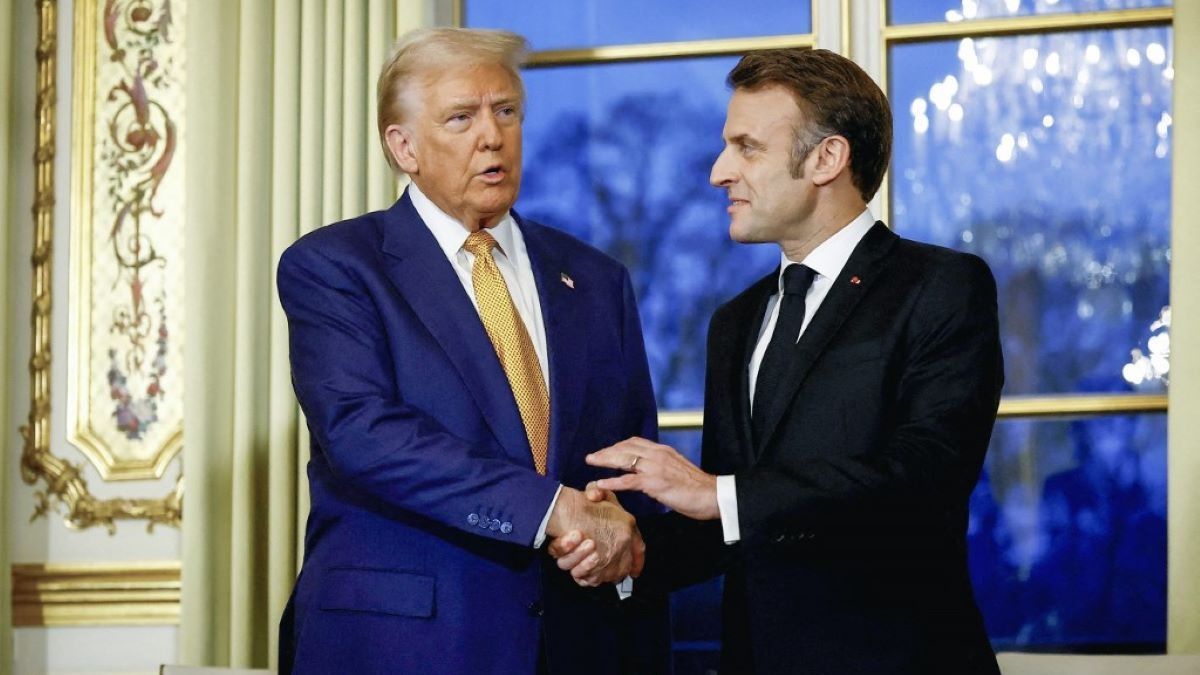 Kudarcba fulladt Macron kísérlete: nem szabadult Trump szorításából (VIDEÓ)