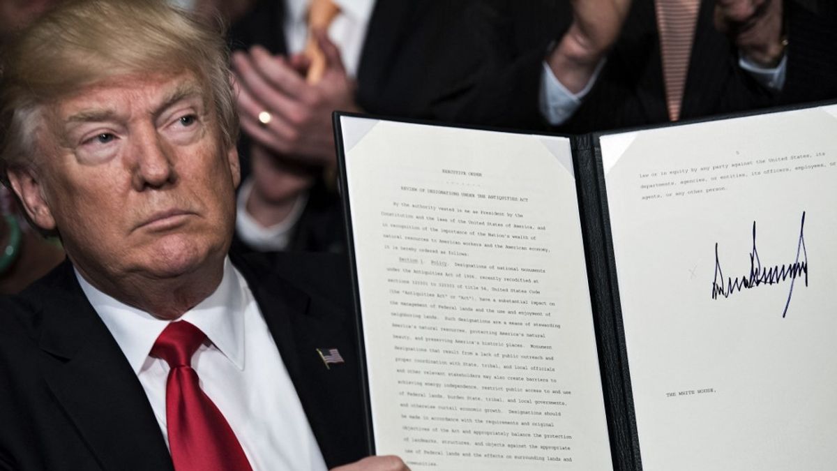 Trump csodafegyvere: így működnek az elnöki rendeletek