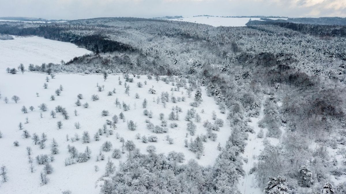 Térképen mutatjuk a várható havazást
