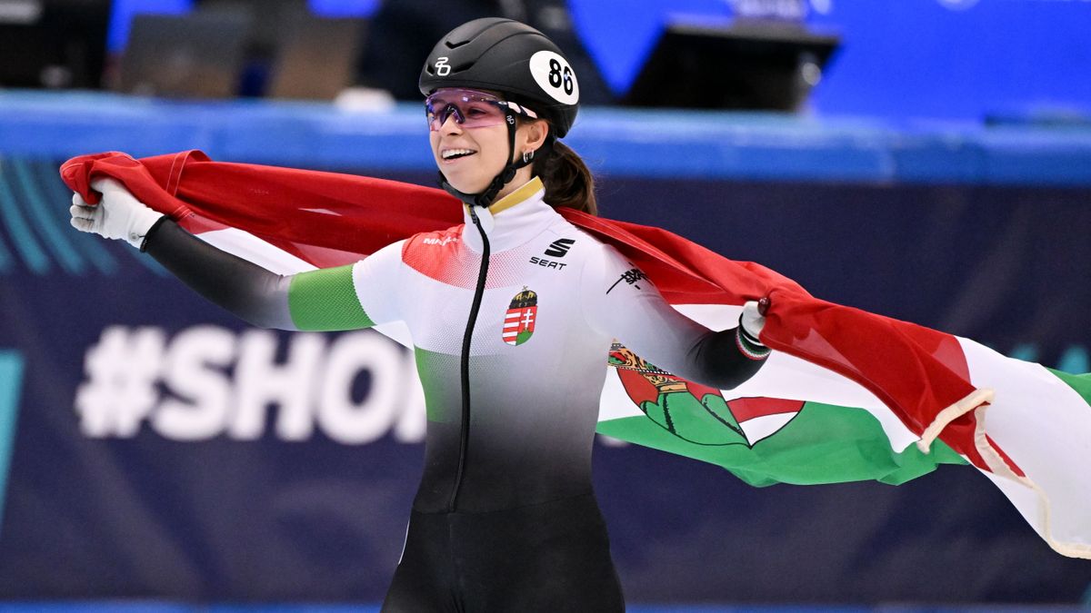 Történelmi siker: óriási bukás után Jászapáti Petra Európa-bajnok 500 méteren! (VIDEÓ)