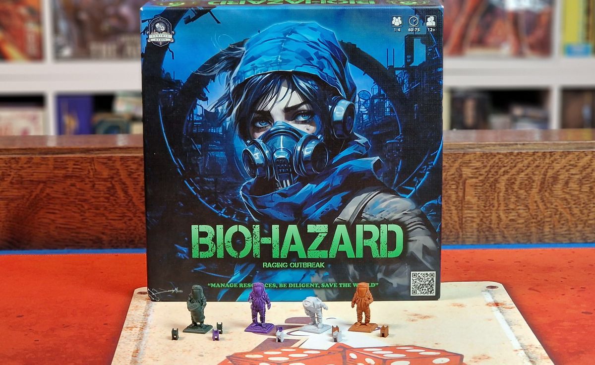 Biohazard: Raging Outbreak társasjáték-prototípus egy vírus terjedése kapcsán