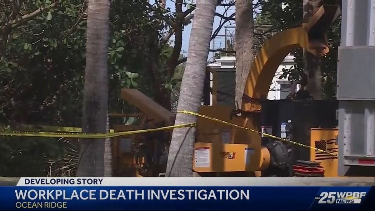 Horror Floridában: lefejezett egy munkást a faaprítógép