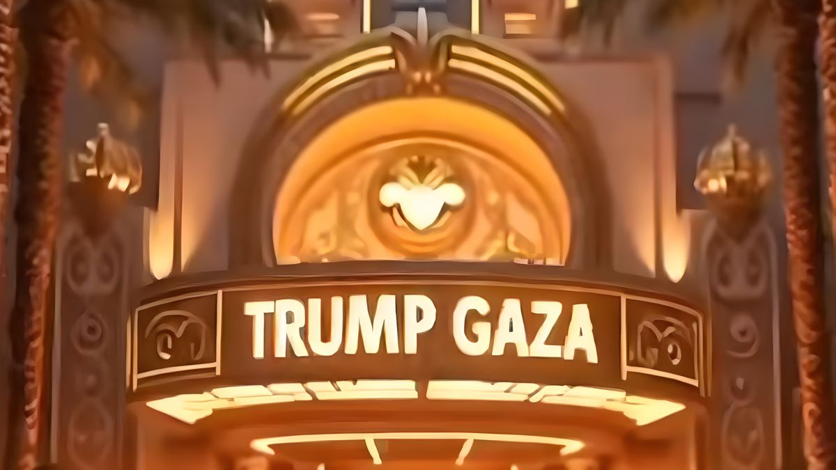 Tarol az interneten a „Trump Gaza” videó