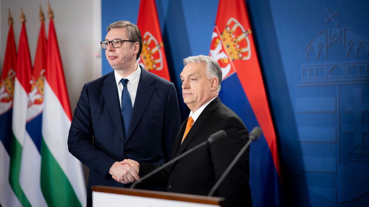 „A balkáni stabilitás bajnoka” – méltatta Orbán Viktor a szerb elnököt