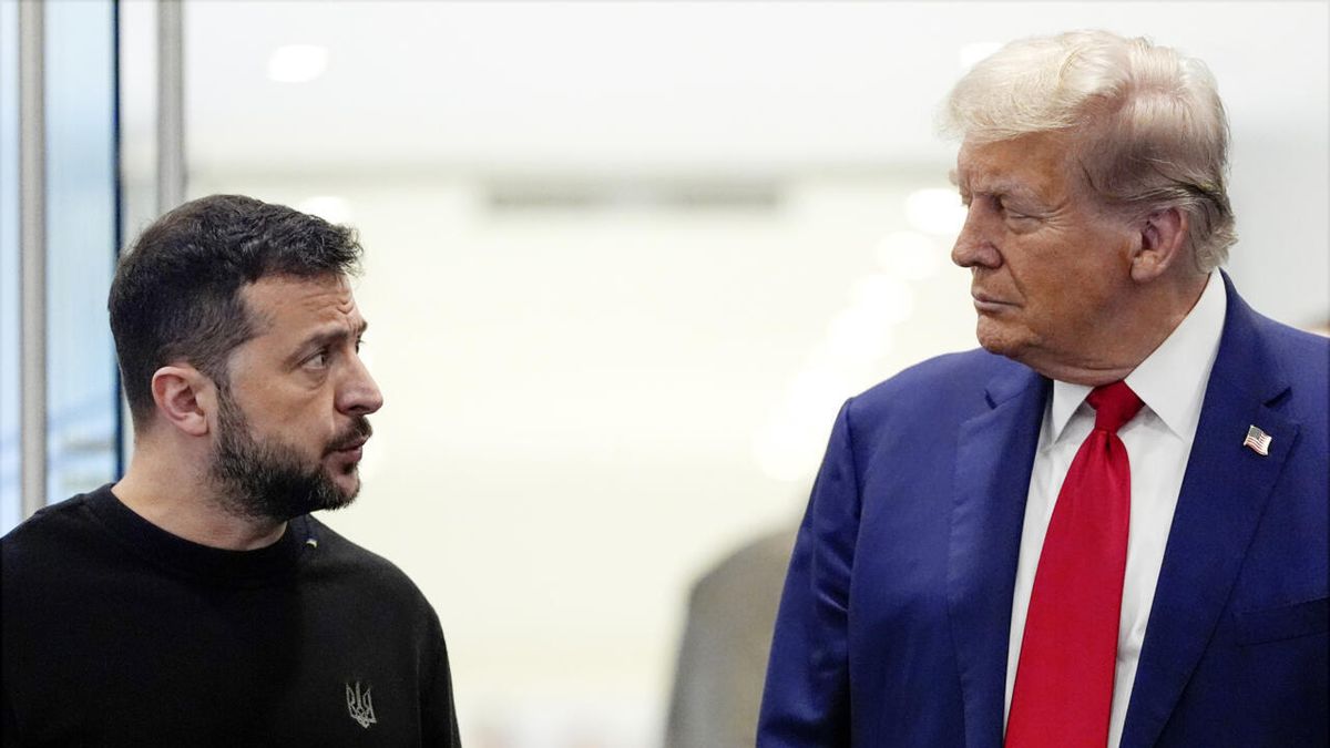 Donald Trump most nagyon világosan helyrerakta Zelenszkijt