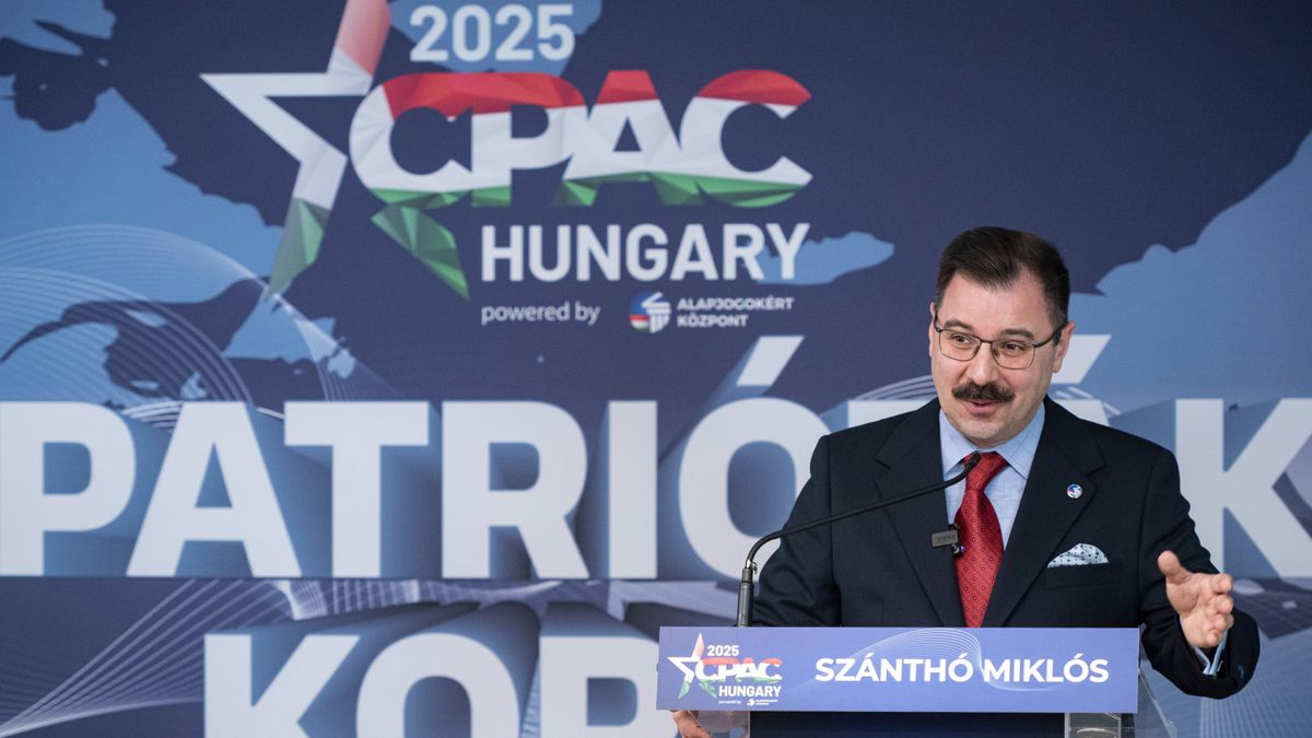 Budapesten a világ szeme: Szánthó Miklós újabb részleteket árult el a CPAC-ről