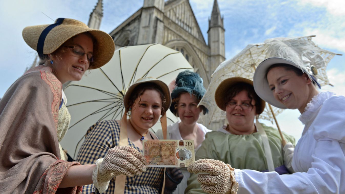 Bank Of England Unveils Jane Austen Ten Pound Note