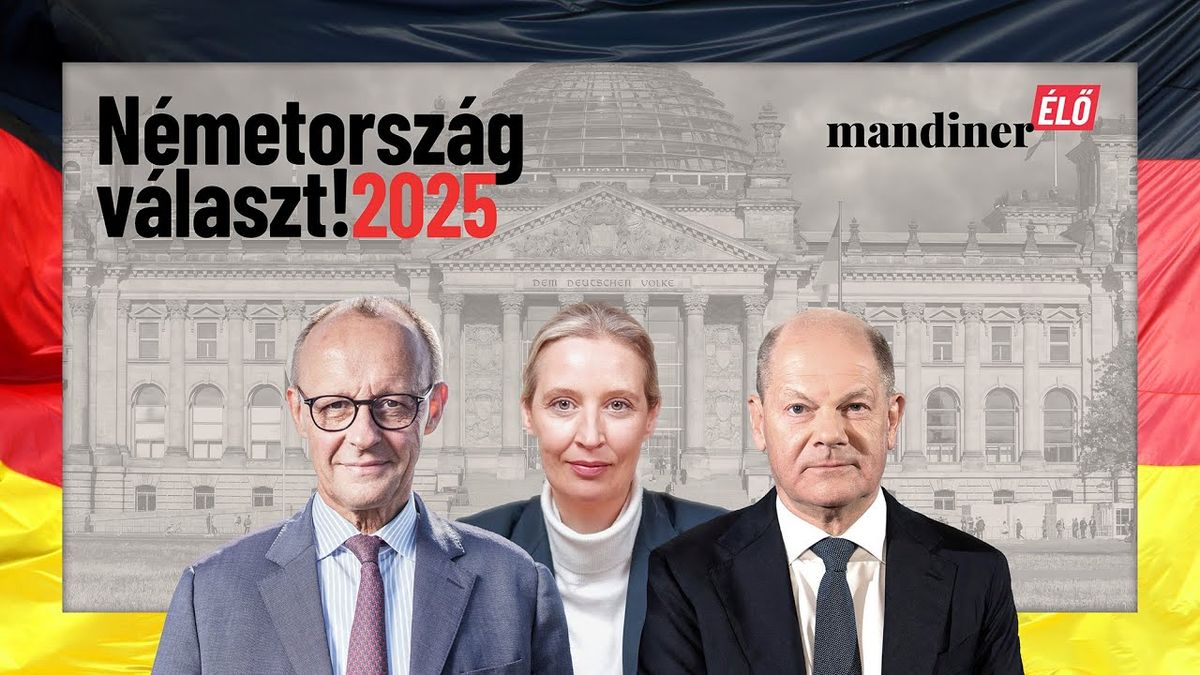 Így választ Németország – Élő választási műsor a Mandineren!