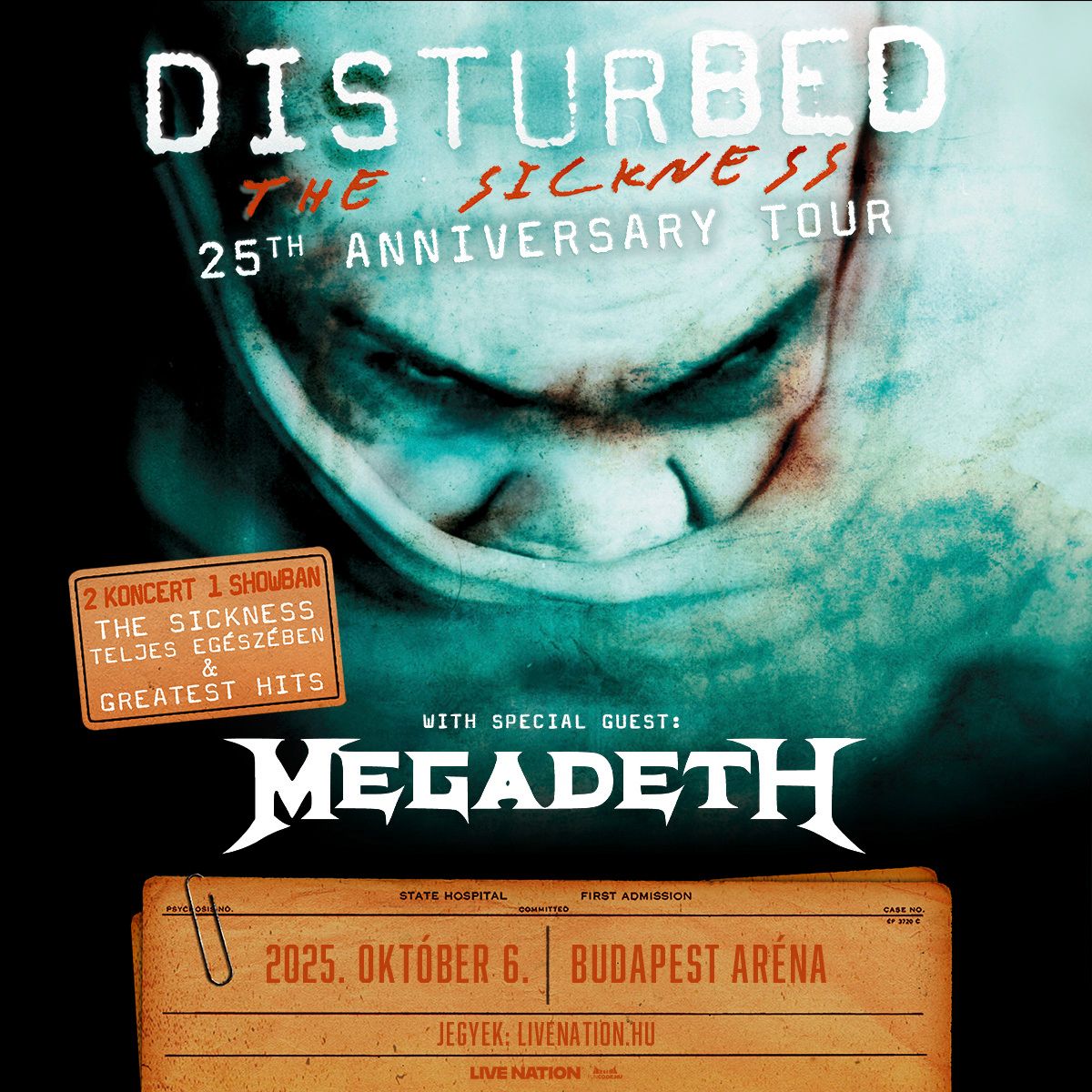 Disturbed koncert