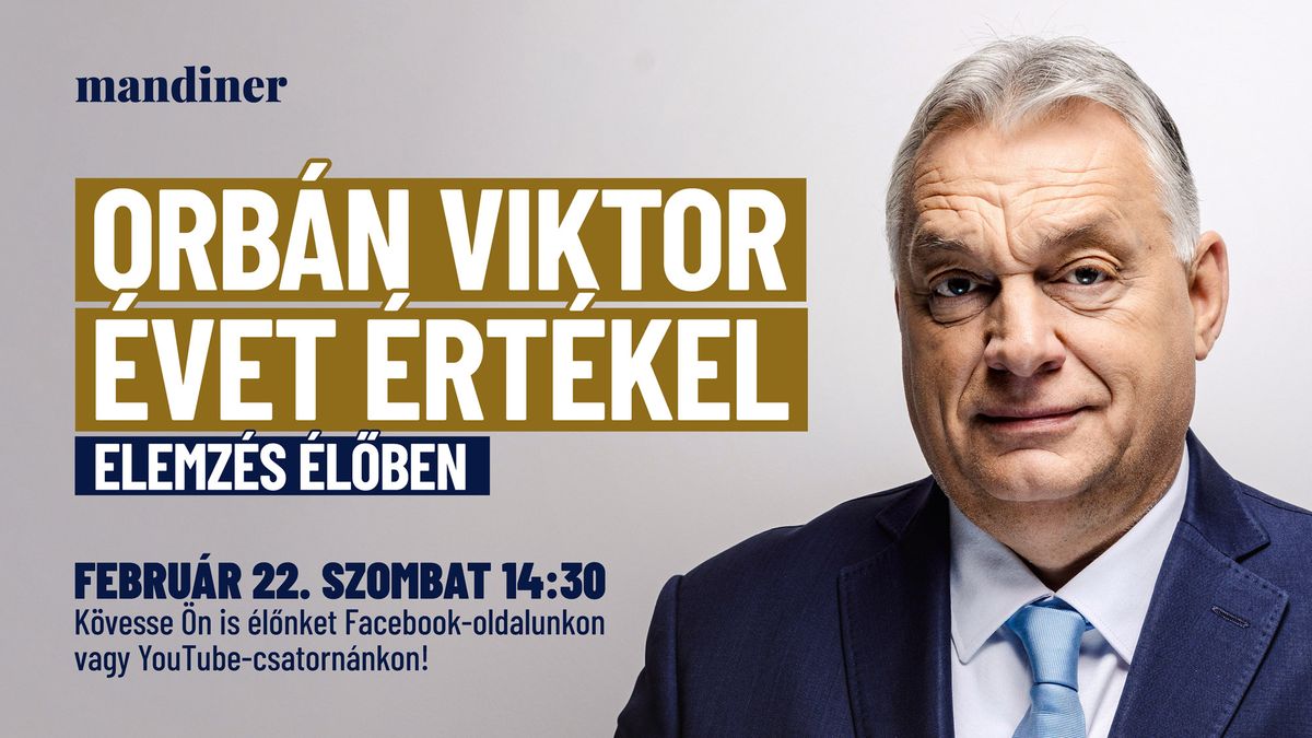 Orbán Viktor évértékelője élőben a Mandineren!