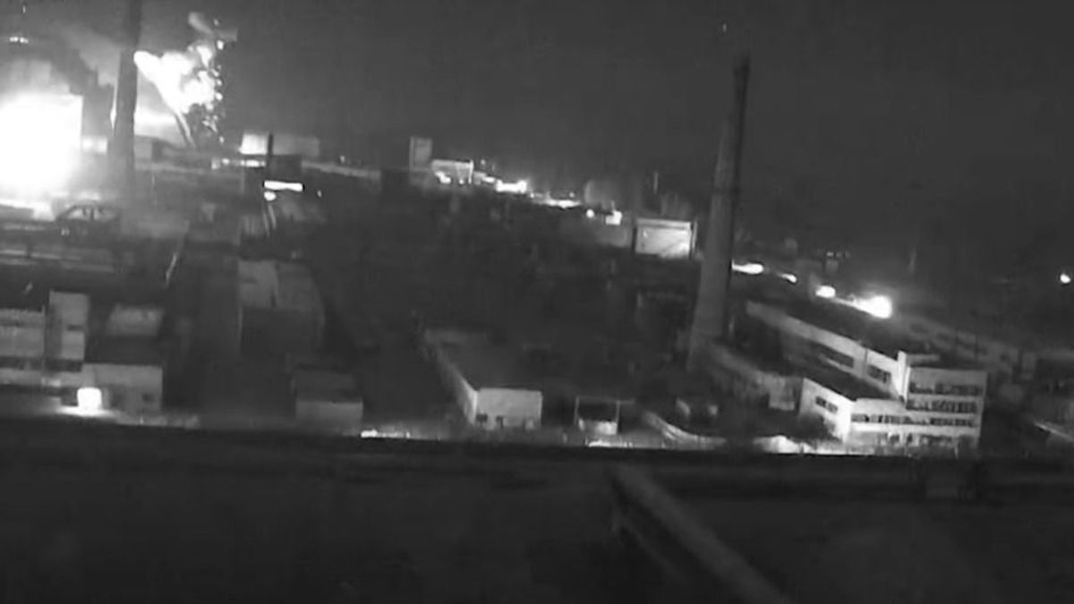 Robbanás történt a csernobili atomerőműben (VIDEÓ)