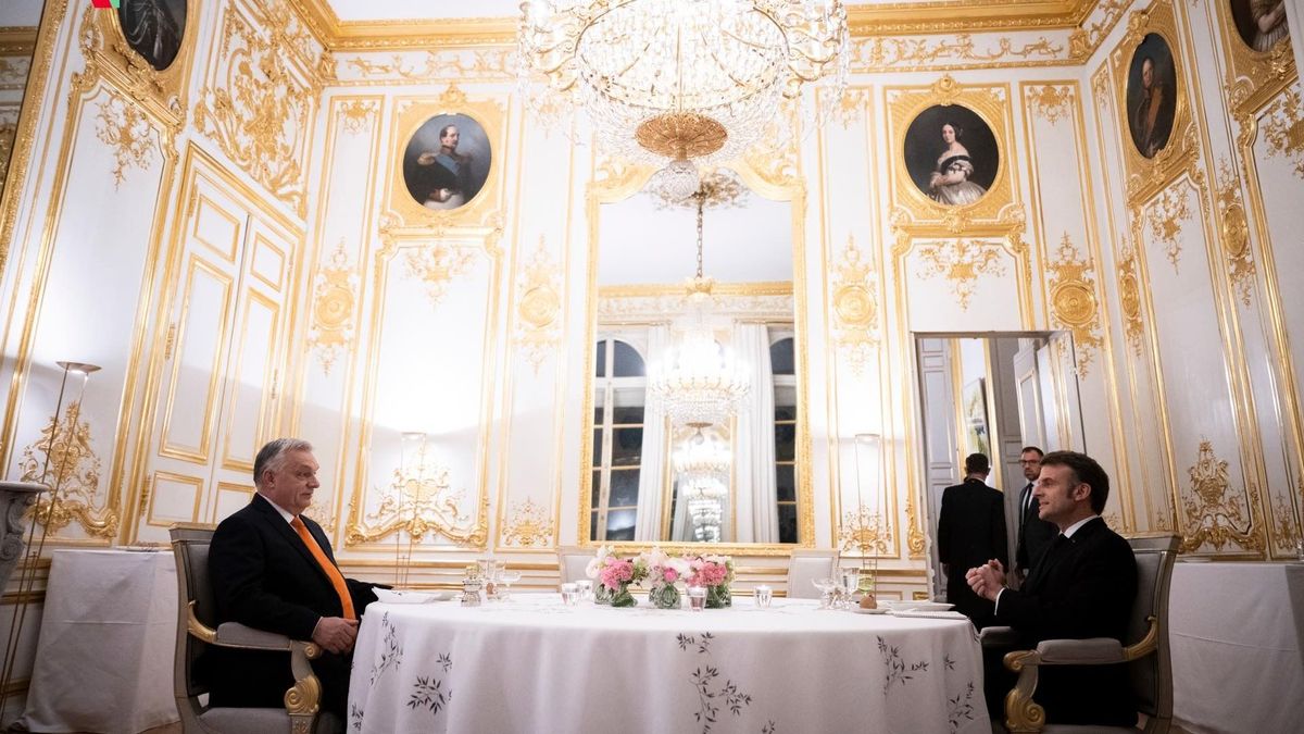 Párizs után irány Brüsszel – így zajlott a tárgyalás Orbán Viktor és Emmanuel Macron között (GALÉRIA)