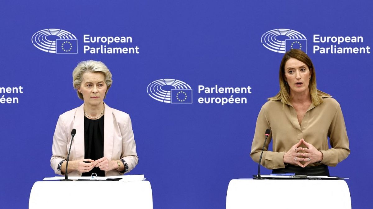 Már csak egy kávét kérünk: teljes a téboly, egymást üti Von der Leyen és az Európai Parlament elnöke