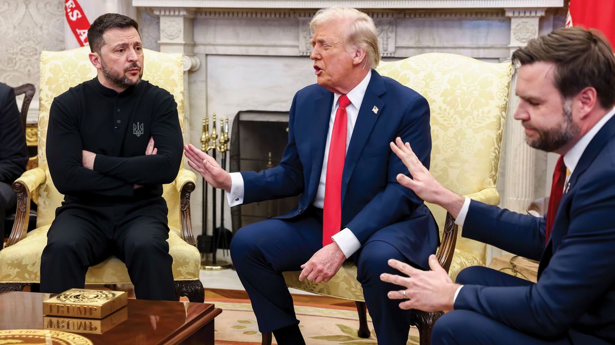 Fókusz: Volodimir Zelenszkij, Donald Trump és J. D. Vance a Fehér Házban